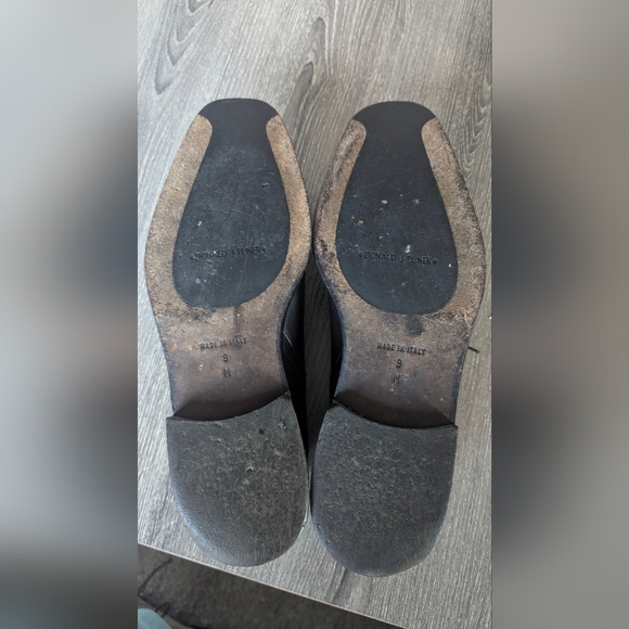 🔥Price Drop🔥Dark Brown Leather Derbys Cap Toe Myer , 9 M/US - Picture 9 of 12